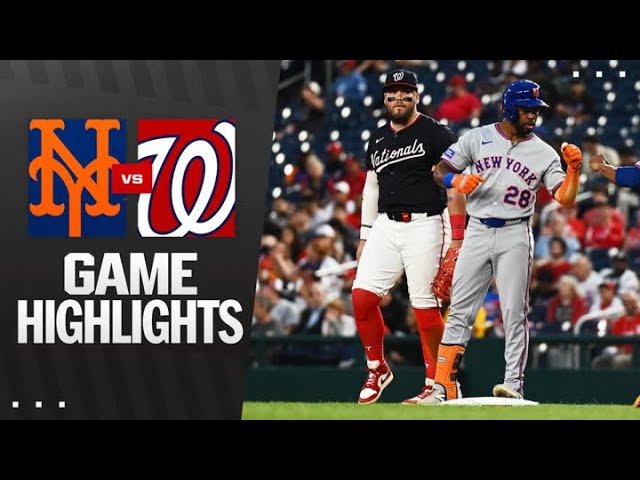 Los Mets caen en Washington