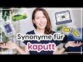 Synonyme für "kaputt" (Deutscher Wortschatz für Fortgeschrittene)