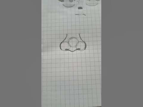 Як намалювати ніс💙💛#малюнки - YouTube