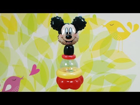 풍선아트 016 Balloon Figure with Mickey Foil Balloon (미키마우스 포일풍선을 활용한 풍선작품)