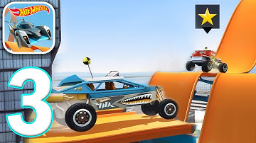 Hot Wheels: Race Off - Gameplay Walkthrough Part 3 - Levels 7-8-9 (iOS, Android) - Stunt Cars Games