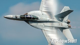 In the Box! F18 Super Hornet Demo  Battle Creek Airshow 2022