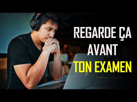 Vidéo: À faire et à ne pas faire lors de la préparation des examens ?