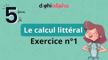 Exercice corrigé - Calcul litteral 5ème
