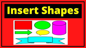 How to Insert Shapes in Google Docs 🔲➡↖🔄⤵