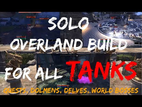 EASIEST PvE Solo/Overland Build For ALL Tank Players (ALL CLASSES) | The Elder Scrolls Online