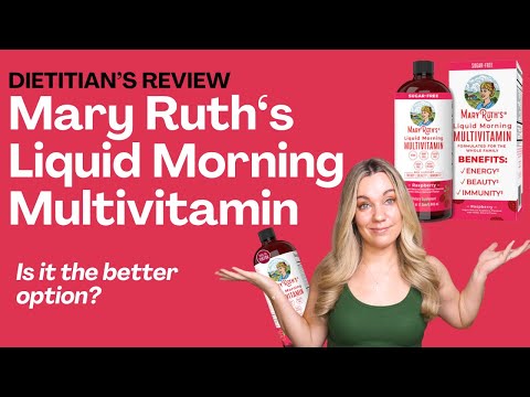 Mary Ruth's Liquid Morning Multivitamin Review by a dietitian - Is it worth the hype?