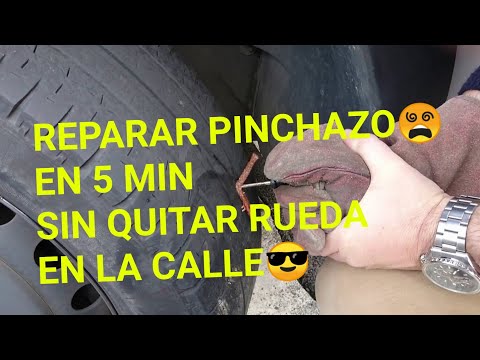 Video: ¿Cómo se arregla un pinchazo en un coche?