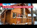 Canada Winter Cabin in Lake Louise (A Classic Canadian Experience)