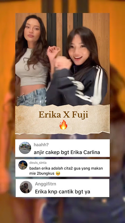 Erika Carlina X Fuji 🔥#erikacarlina #fujiiian #djpanda #dj #musik #viral