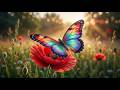 Spring Paradise 4K 🌸 Butterflies, Blossoms & Buzzing Bees | Relaxing Nature Escape