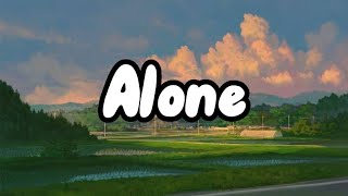 Jon Caryl - ALONE (Lirik Lagu)