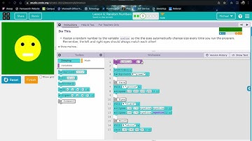 CODE Lesson 6  Random Number Walkthrough
