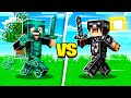 ENDERITE ARMOR vs BEDROCK ARMOR in Minecraft!