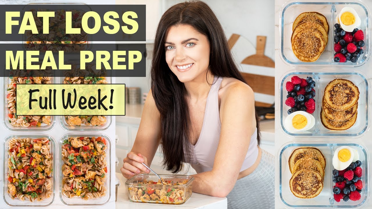 7-Day Meal Prep For Weight Loss • A Sweet Pea Chef