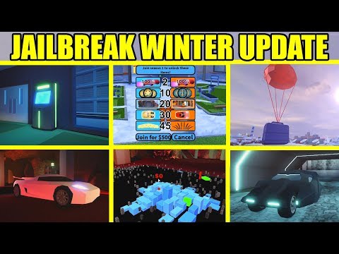 jailbreak codes winter update cash codes roblox youtube