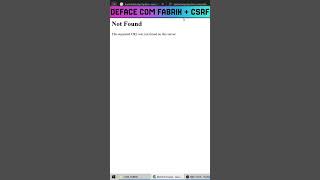 DEFACE COM FABRK (PEMULA) #hackingcourse #hackingtutorial #websecurity
