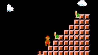 Super Mario Bros Infinite 1-Ups trick