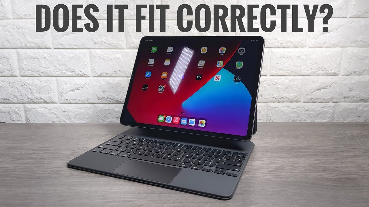 New M1 iPad Pro & 2020 Magic Keyboard Compatibility | Does It Fit - YouTube