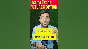 Income Tax on Future and Options #f&o #futureandoptions