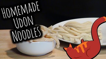 Udon Noodles from Scratch | Easy Noodle Recipe | Classic Japanese Style