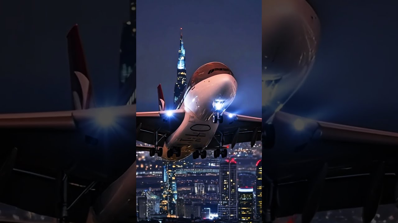 “This Plane Landing Looks Like a Crash… But It’s Not 😳✈️” 