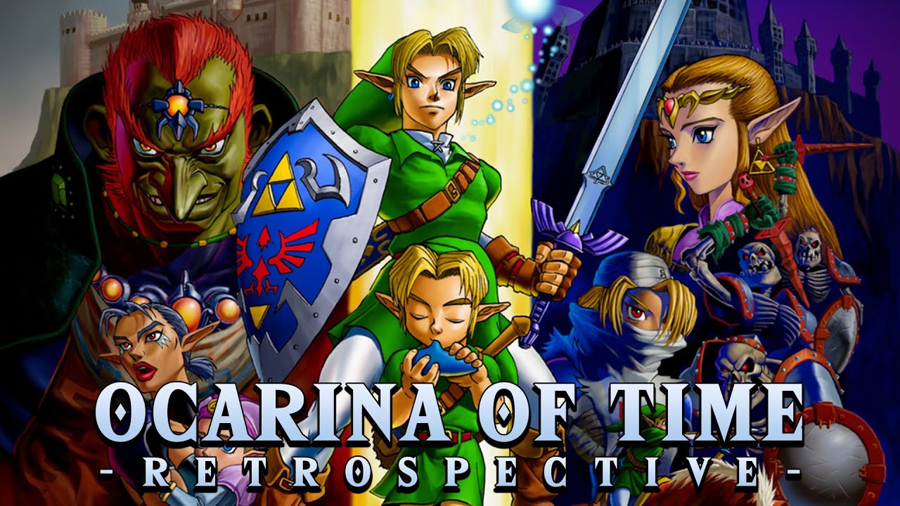 The Legend of Zelda: The Windwaker, Ocarina of time, and Ocarina