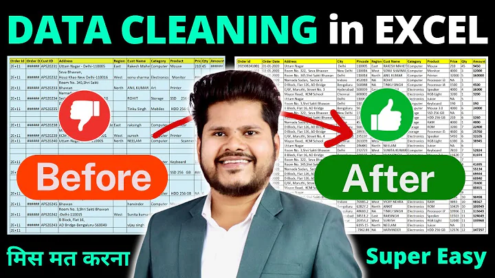 Top 10 Ways to Clean Data in Excel Easily !