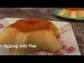 Eggnog Flavor Jelly Flan - Jelly Flan De Rompope