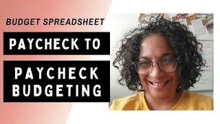 How to Budget Money - Budget Spreadsheet