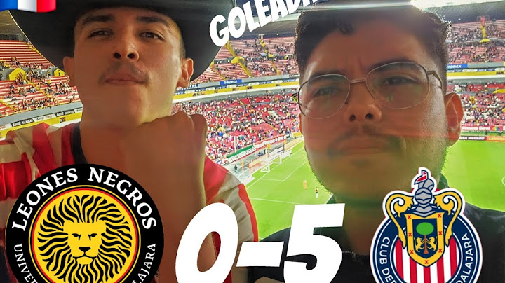 🚨¡GOLEADAA EN EL JALISCO!🇲🇫 CHIVAS VS LEONES NEGROS 🦁》AMISTOSO