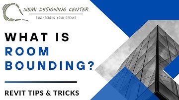 What is Room Bounding? | Revit Tips & Tricks | Nemi Designing Center | #revitroombounding