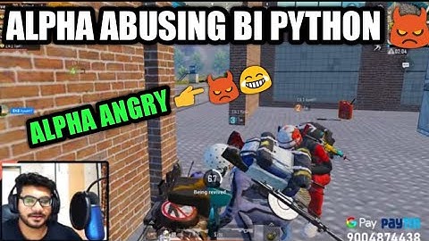 HYDRA ALPHA ANGRY ON BI PYTHON | ALPHA CLASHER TOP FUNNY MOMENTS Ep. 1