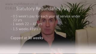 Calculating Statutory Redundancy Pay