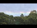 ここまでくっきりと見えるのは珍しい 岡山市で環水平アーク観測 青空に一直線の虹色の帯 ここまでくっきりと見えるのは珍しい 岡山市で環水平アーク観測 青空に一直線の虹色の帯