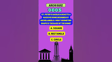 ARCHI QUIZ 5 #architect #architectural #architecture
