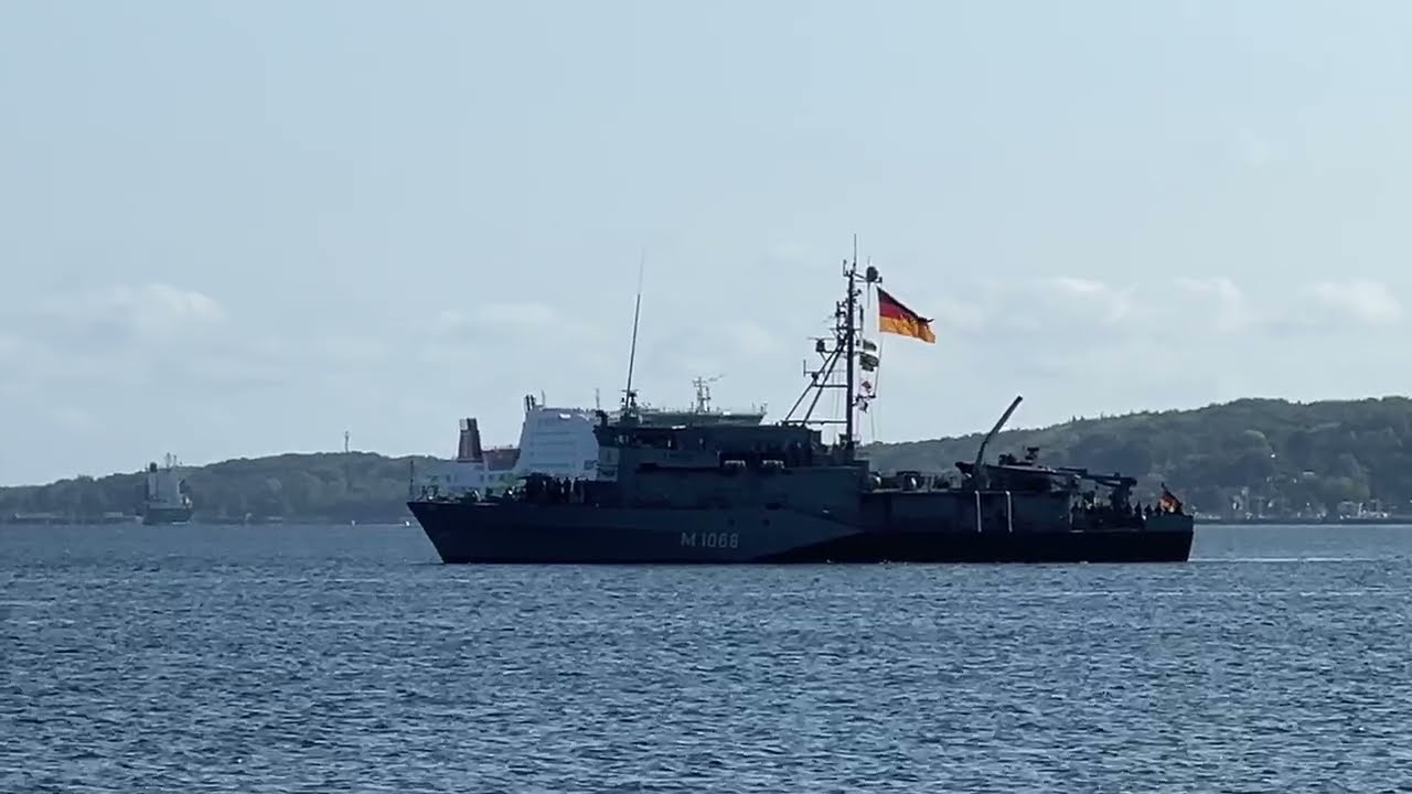 BALTOPS 2025: Ankunft Marineschiffe nach Ostsee-Manöver in Kiel / Marinestützpunkt Kiel 20.6.2025