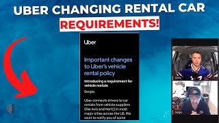 Uber Moving Goalposts On Rentals  Will This Help With Oversaturation?