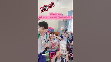 Lớp 1/1 Liên hoan lớp cuối năm học 2024-2025 Trường TH&THCS Võ Công Tồn