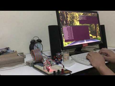 เขียนโปรแกรม  Python เพื่อควบคุมการเปิดปิดไฟ LED