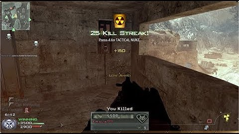 MW2 in 2025 - 400 Special Back 2 Back Nukes on Wasteland and Afghan