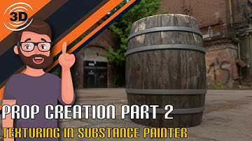 Prop Creation Workflow Part 2 - Texturing in Substance Painter