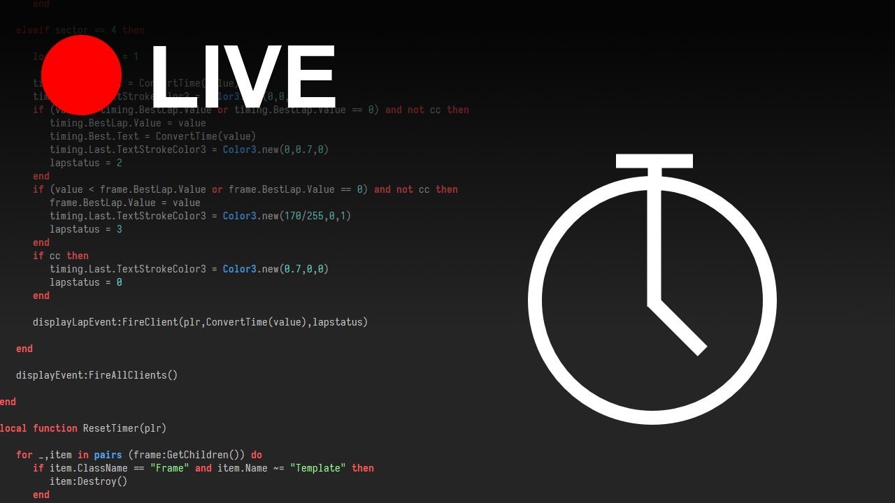 ROBLOX Studio | Making a Timing System From Scratch