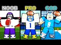 NOOB vs PRO vs GOD WR in Football Fusion 2!