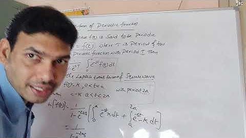 Laplace Transforms in Telugu-12 Periodic function