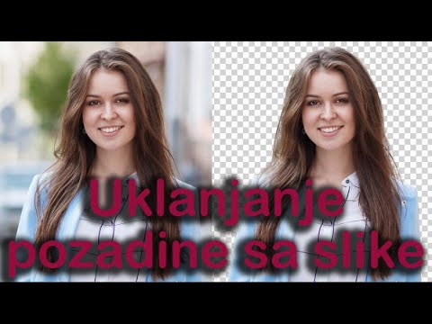 Video: Kako Ukloniti Pozadinu S Fotografija