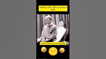 Namjoon: Hey, I did it on purpose😎😄#shorts #trending #taekook #jungkook #v #bts #btsarmy #shortvideo