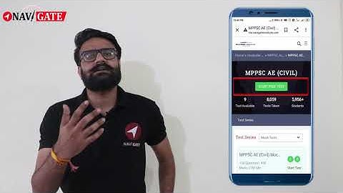 Test Series Available for Technical Exams Like Gate , MPPSC-AE, SSC-JE, Vyapam Sub. Engineer