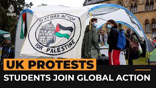 Uk Students Join Pro-Palestine Protests Al Jazeera Newsfeed