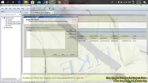 06_Tạo Rule User sử dụng mail  SMTP + POP3